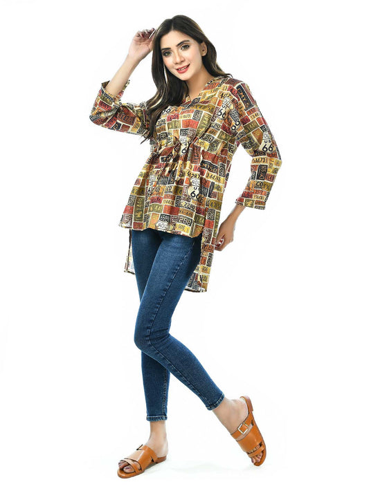 Limelight - Printed Lawn Kurti