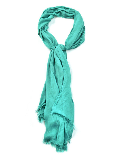 Crinkle Viscose Dyed scarf