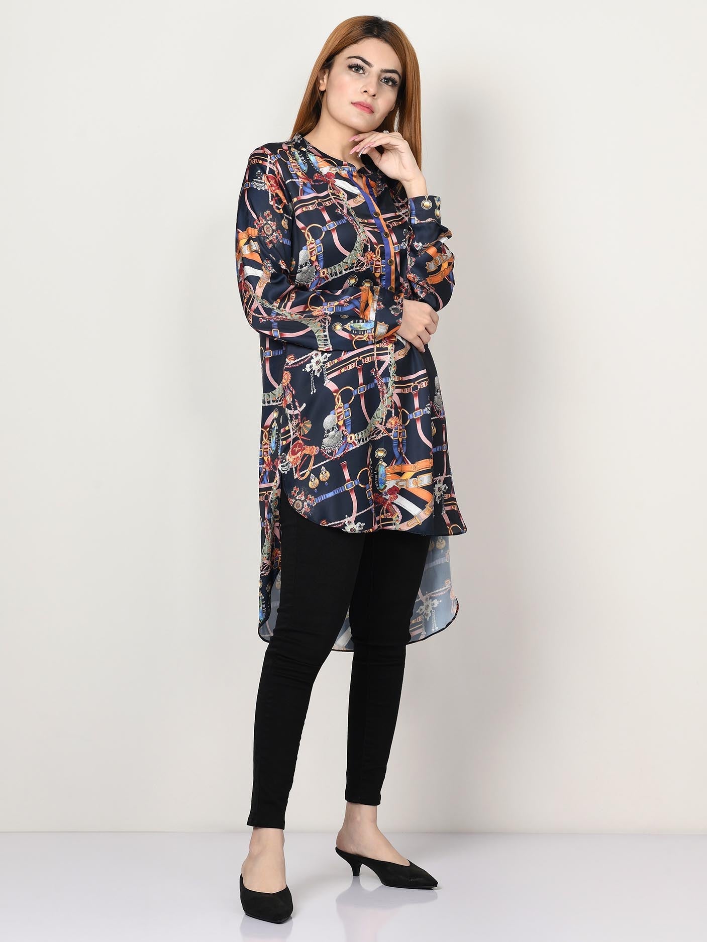 Limelight - Printed Silk Shirt