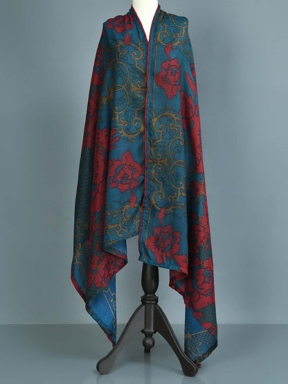 Limelight - Printed Polywool Shawl