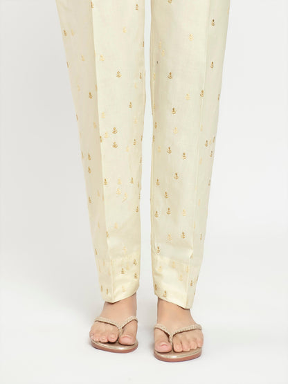 Embroidered Cambric Trouser