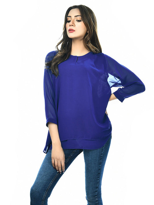 Limelight - Plain Chiffon Top