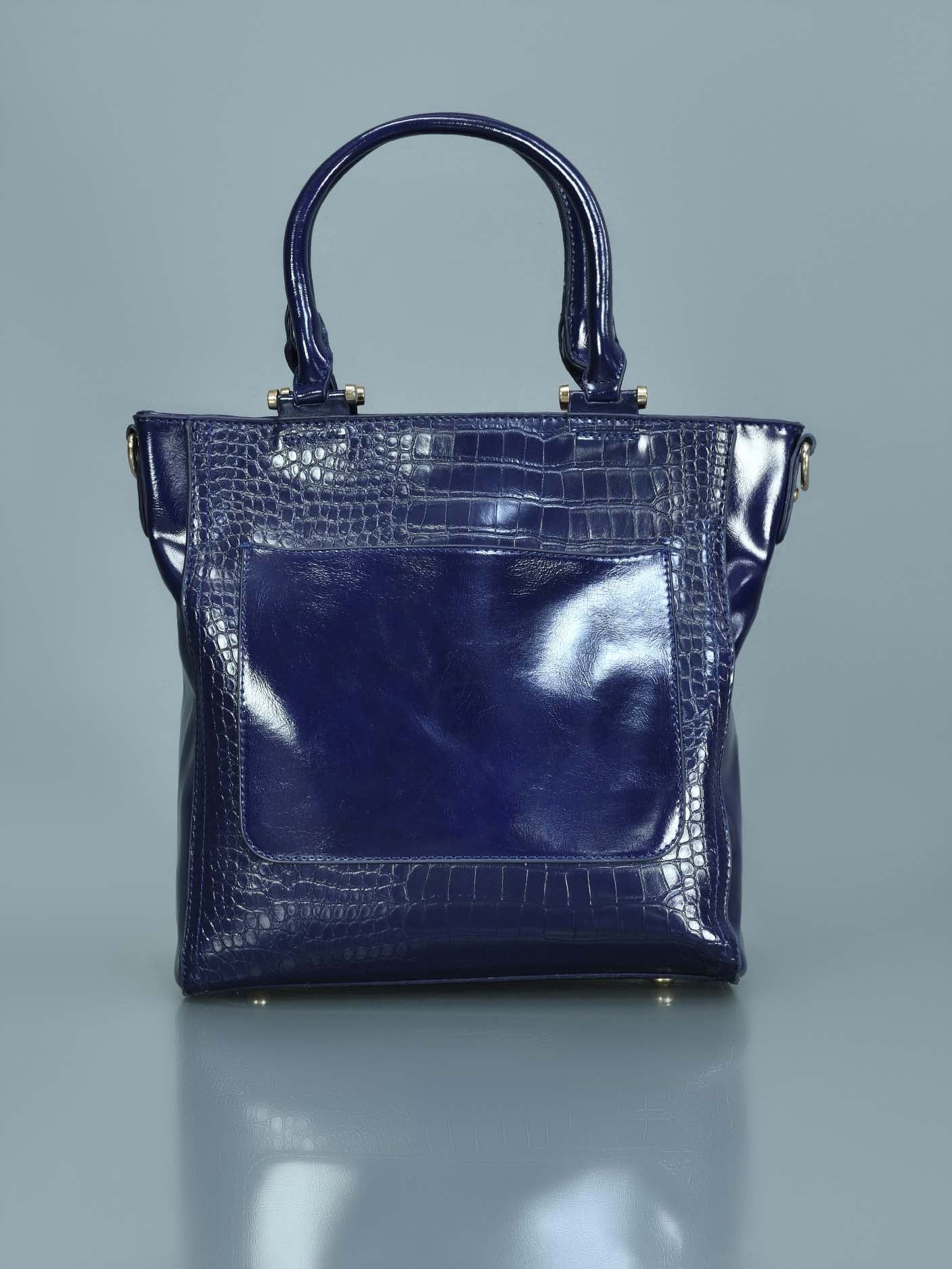 Limelight - Textured Glossy Shoulder Bag