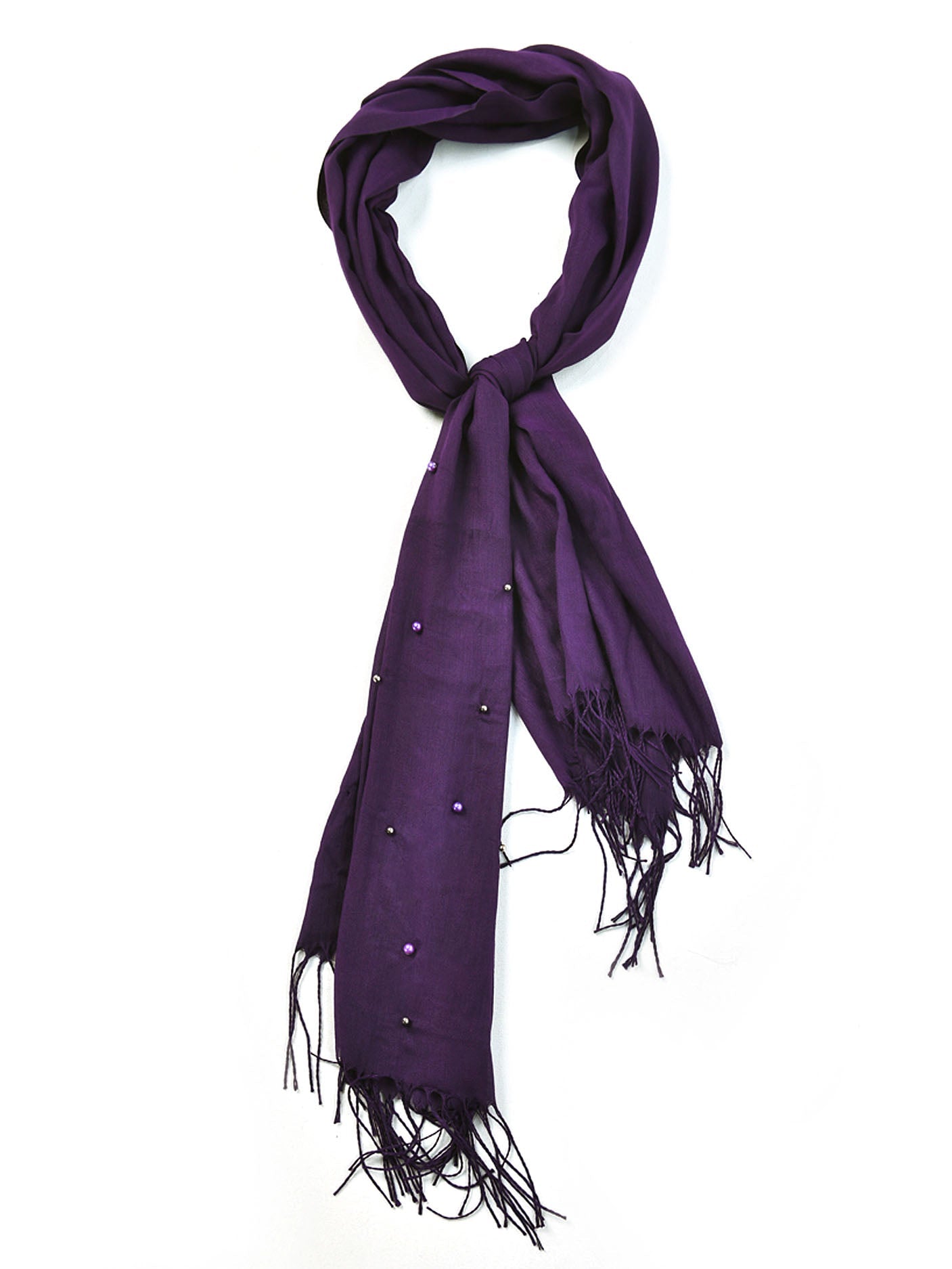 Viscose Pearl Scarf