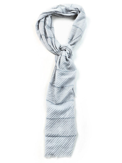 Viscose Glitter Stripe Scarf