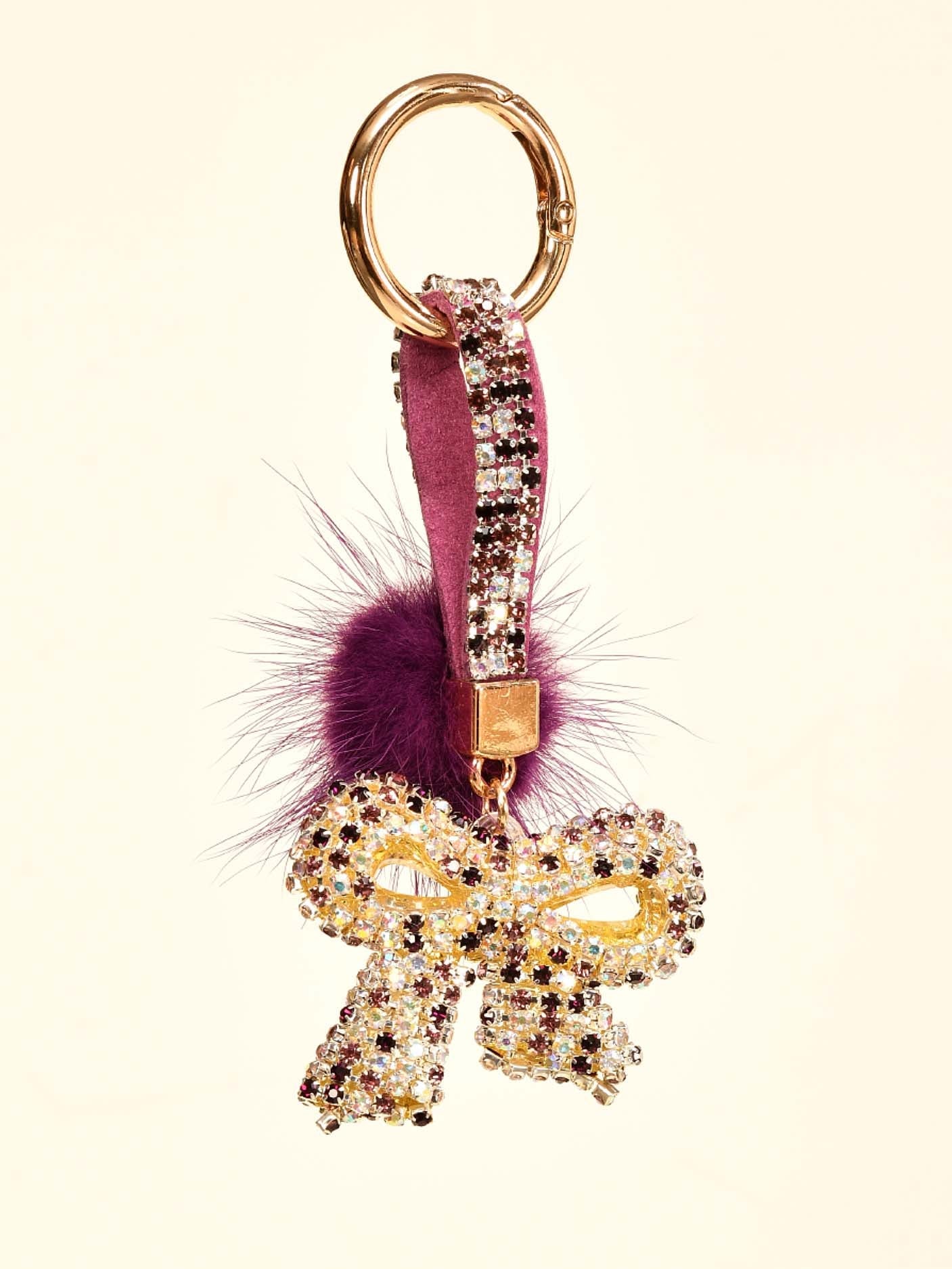 Limelight - Bow Rhinestone Key Chain