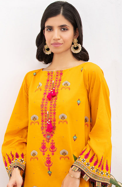 Orient - Unstitched 3 Piece Embroidered Lawn Suit