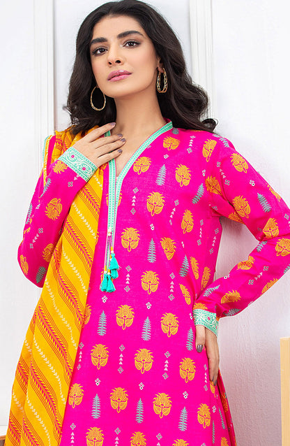 Orient - Unstitched 3 Piece Printed Lawn Suit