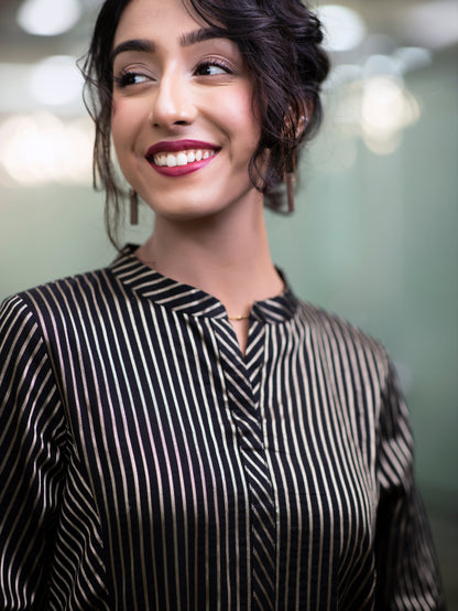 Eraj Hussain - Wednesday Team Meetings - Black - Stitched