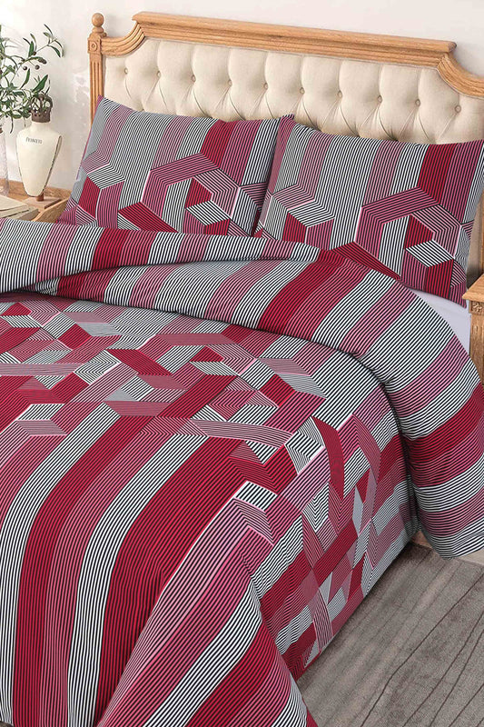 Nishat Linen - Complex Geometric Duvet Cover Set