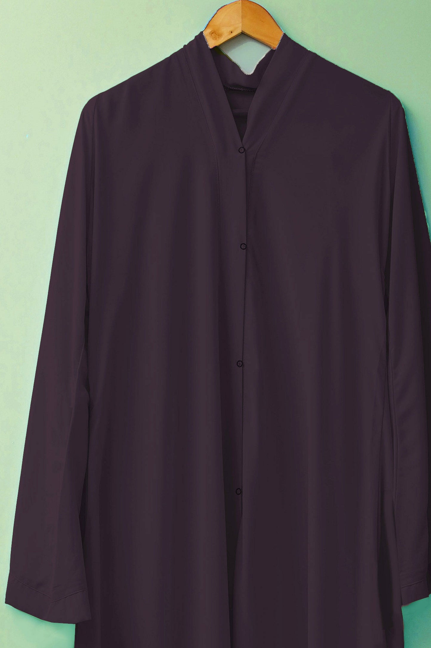 Bustangi - Dark Purple Abaya