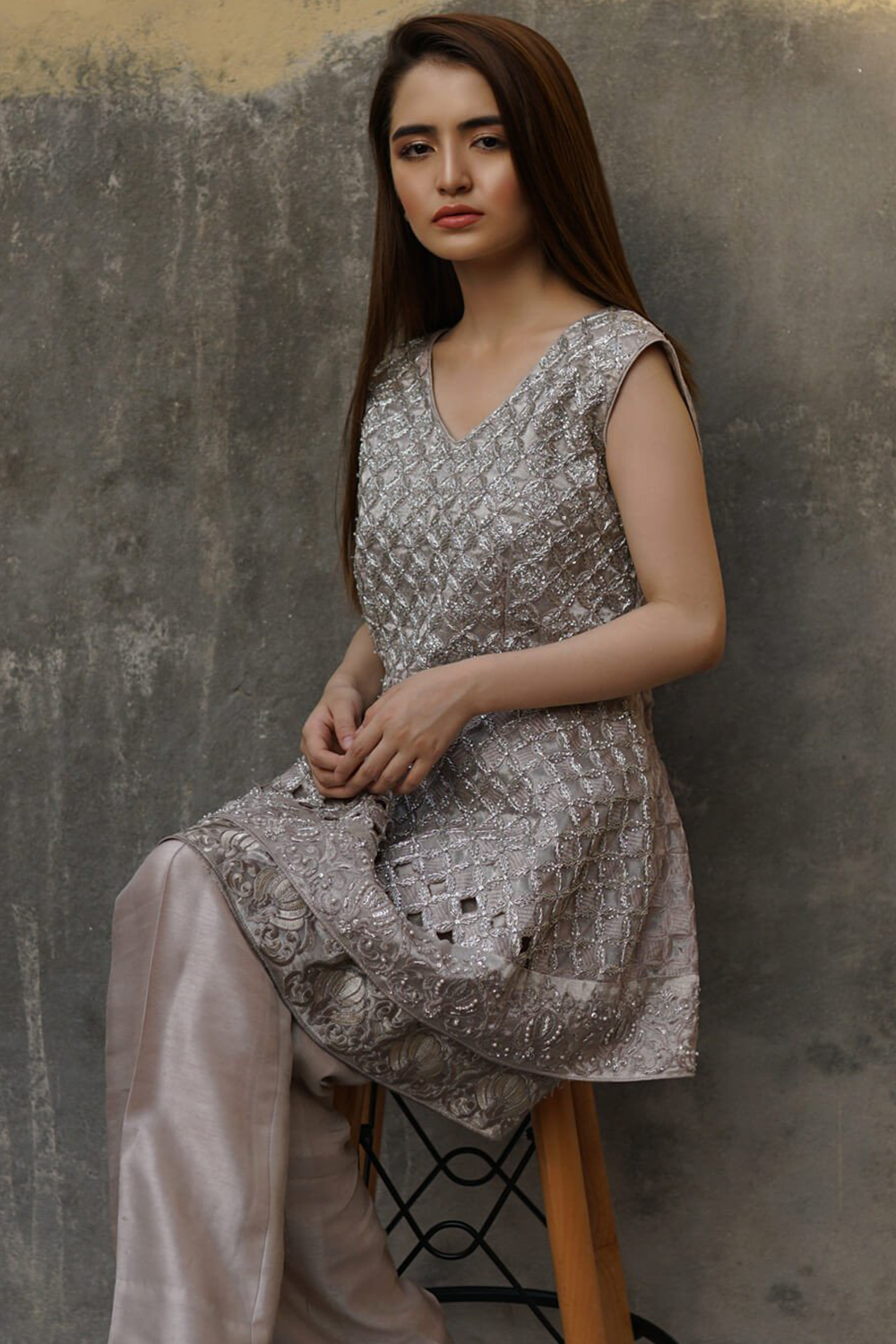 Double Layer Peplum