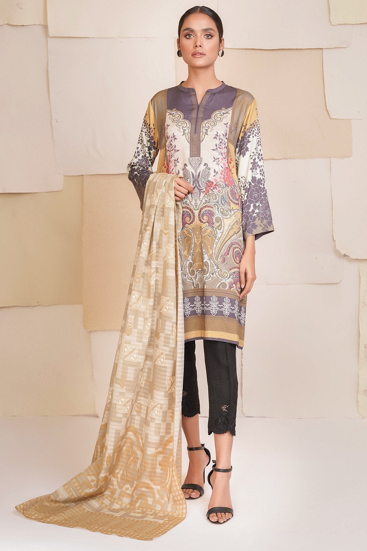 Alkaram - Printed Doria Dupatta