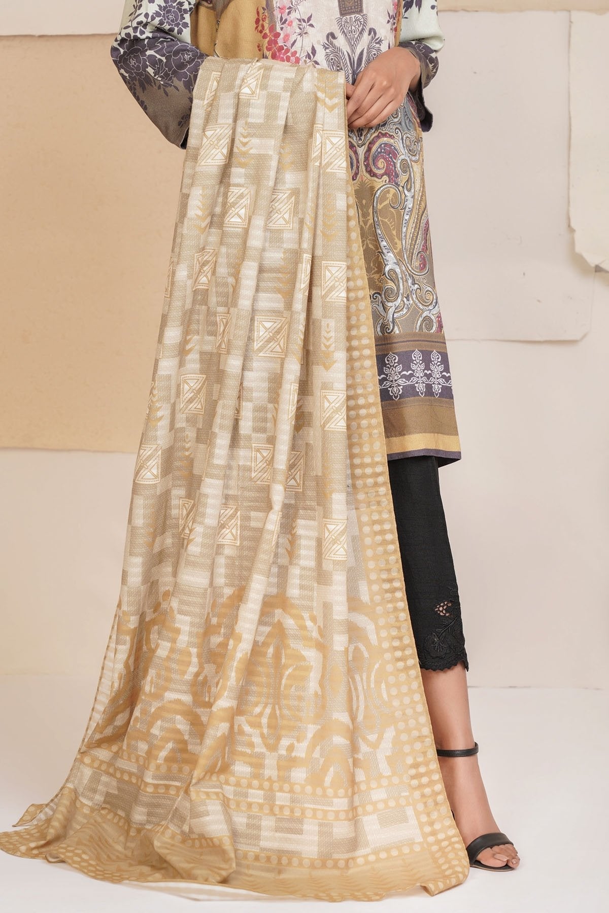 Alkaram - Printed Doria Dupatta