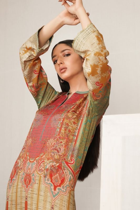 Formal Cotton Satin Kurti