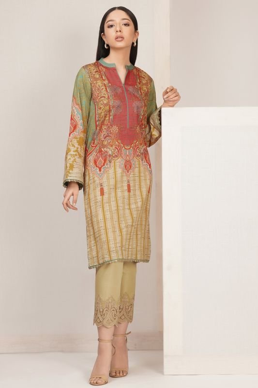 Formal Cotton Satin Kurti