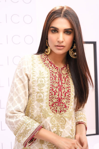 Alkaram - 3 Pc Jacquard Formal Suit