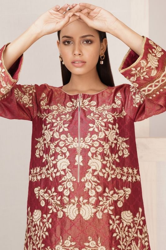 2 Pc Formal Self-Jacquard Suit