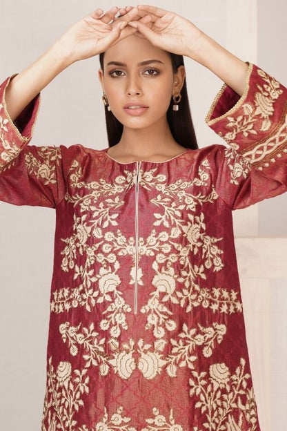 2 Pc Formal Self-Jacquard Suit