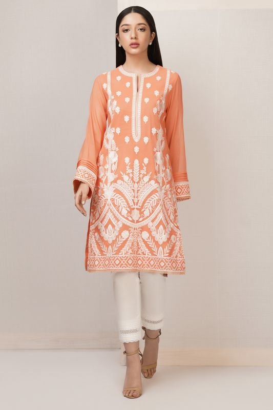 Cotton Net Kurti