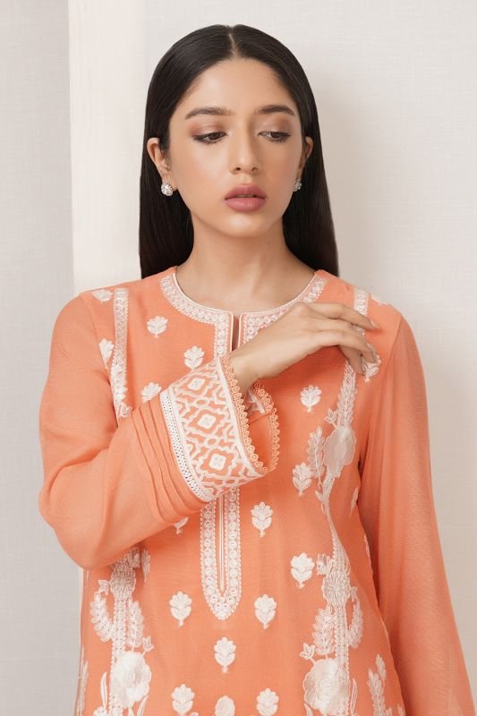 Cotton Net Kurti