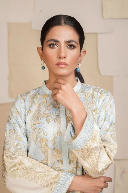 Cotton Satin Formal Kurti