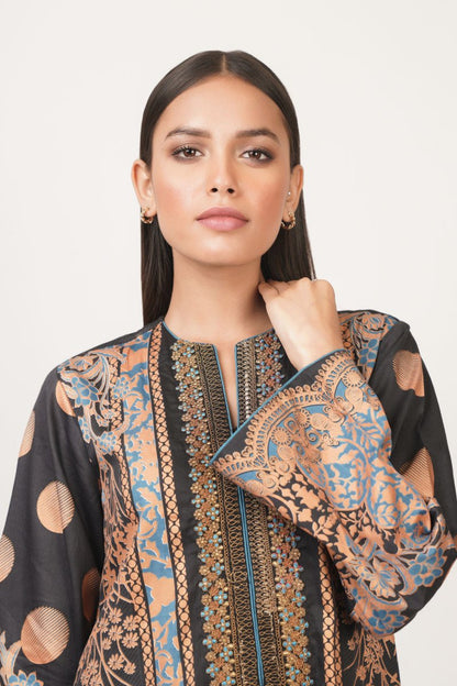 Alkaram - Formal Satin Kurti