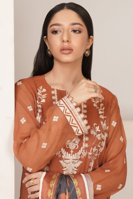 3 Pc Cotton Net Suit