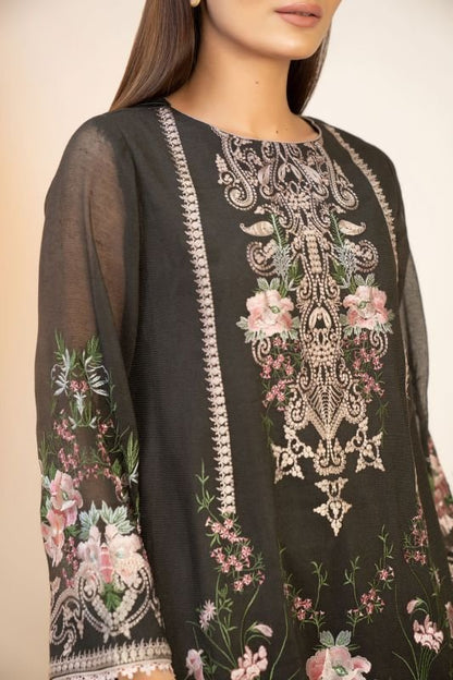 3 Pc Cotton Net Formal Suit