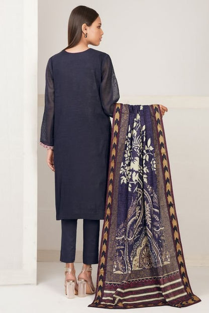 3 Pc Cotton Net Formal Suit