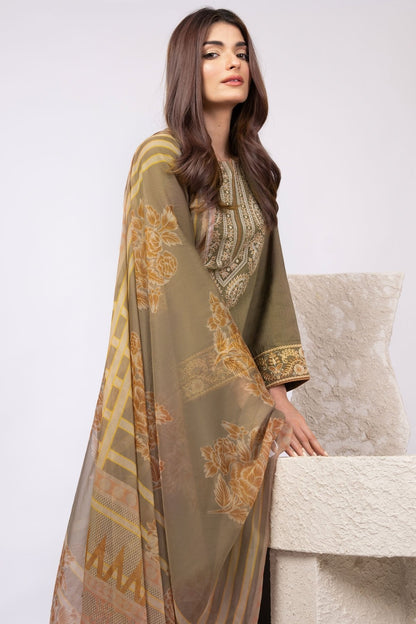 Alkaram - 3 Pc Zari Suit