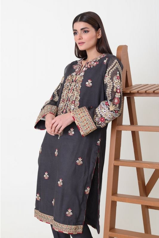 3 Piece Formal Cotton Net Suit