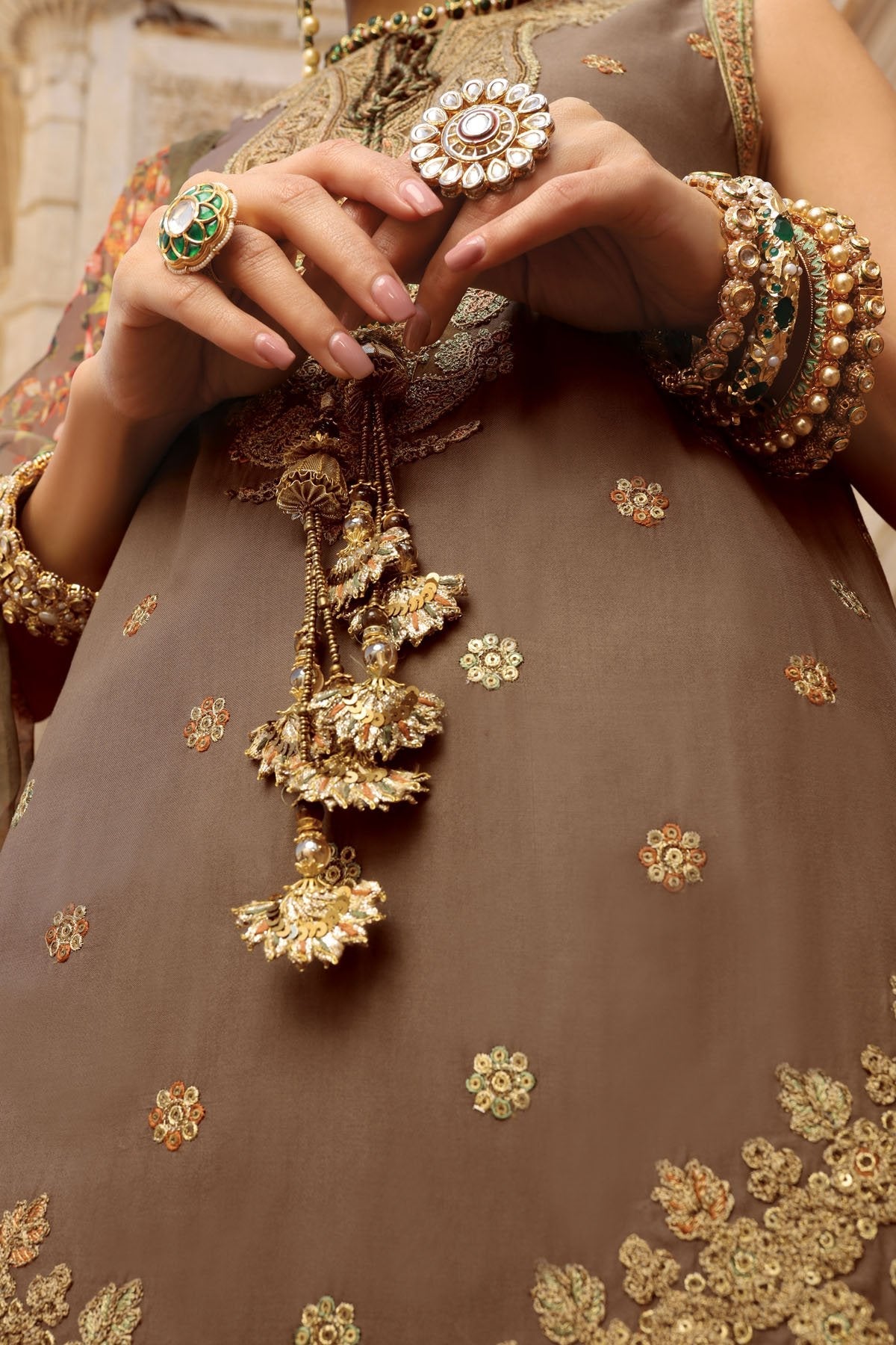 Alkaram - 2 Pc Embroidered Suit With Silk Dupatta