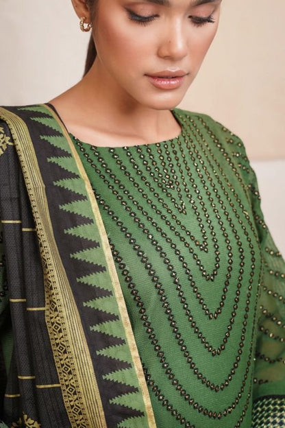 3 Pc Cotton Net Formal Suit