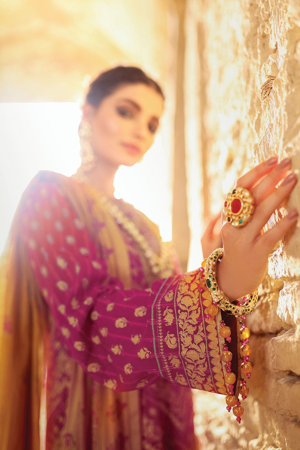 Alkaram - 2 Pc Embroidered Suit With Cotton Zarri Dupatta