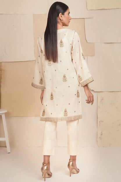 Cotton Zari Formal Kurti