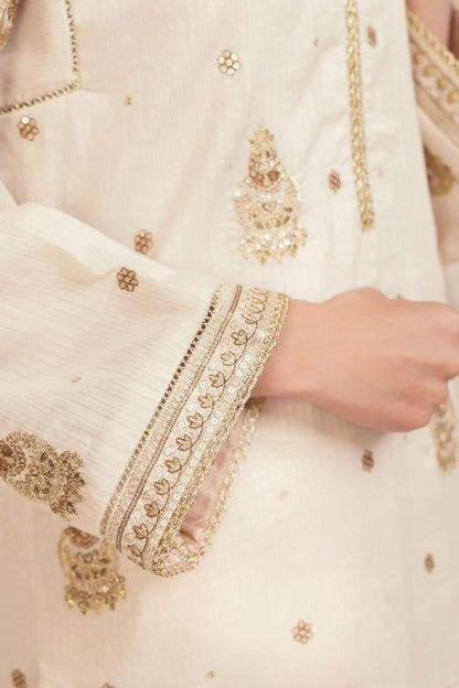 Cotton Zari Formal Kurti