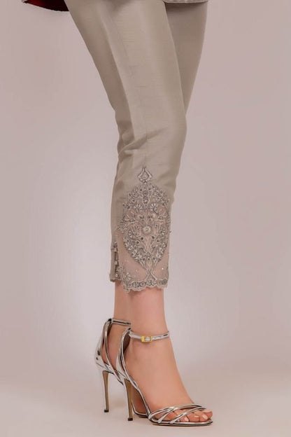 Formal Raw Silk Trouser