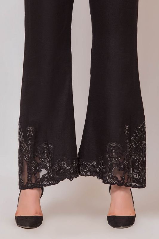 Formal Raw Silk Trouser
