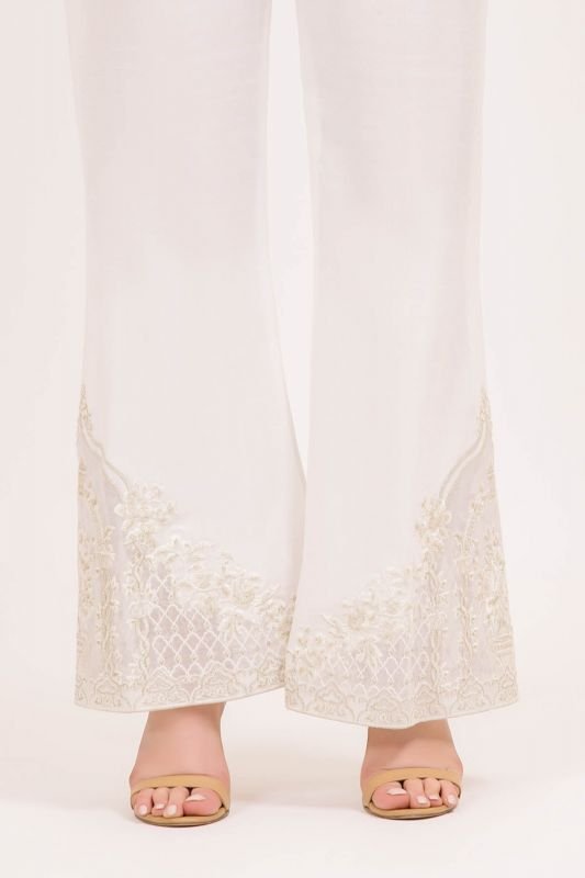 Formal Raw Silk Trouser