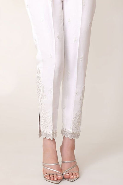 Raw Silk Trouser