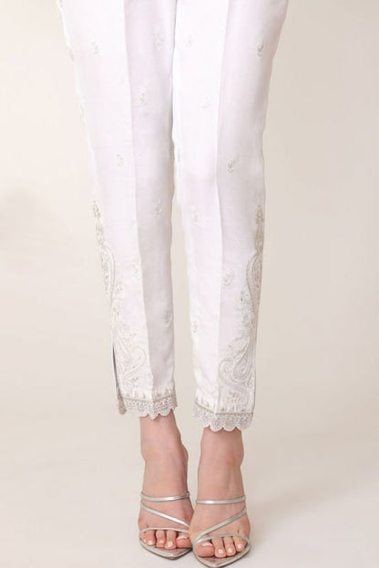 Raw Silk Trouser