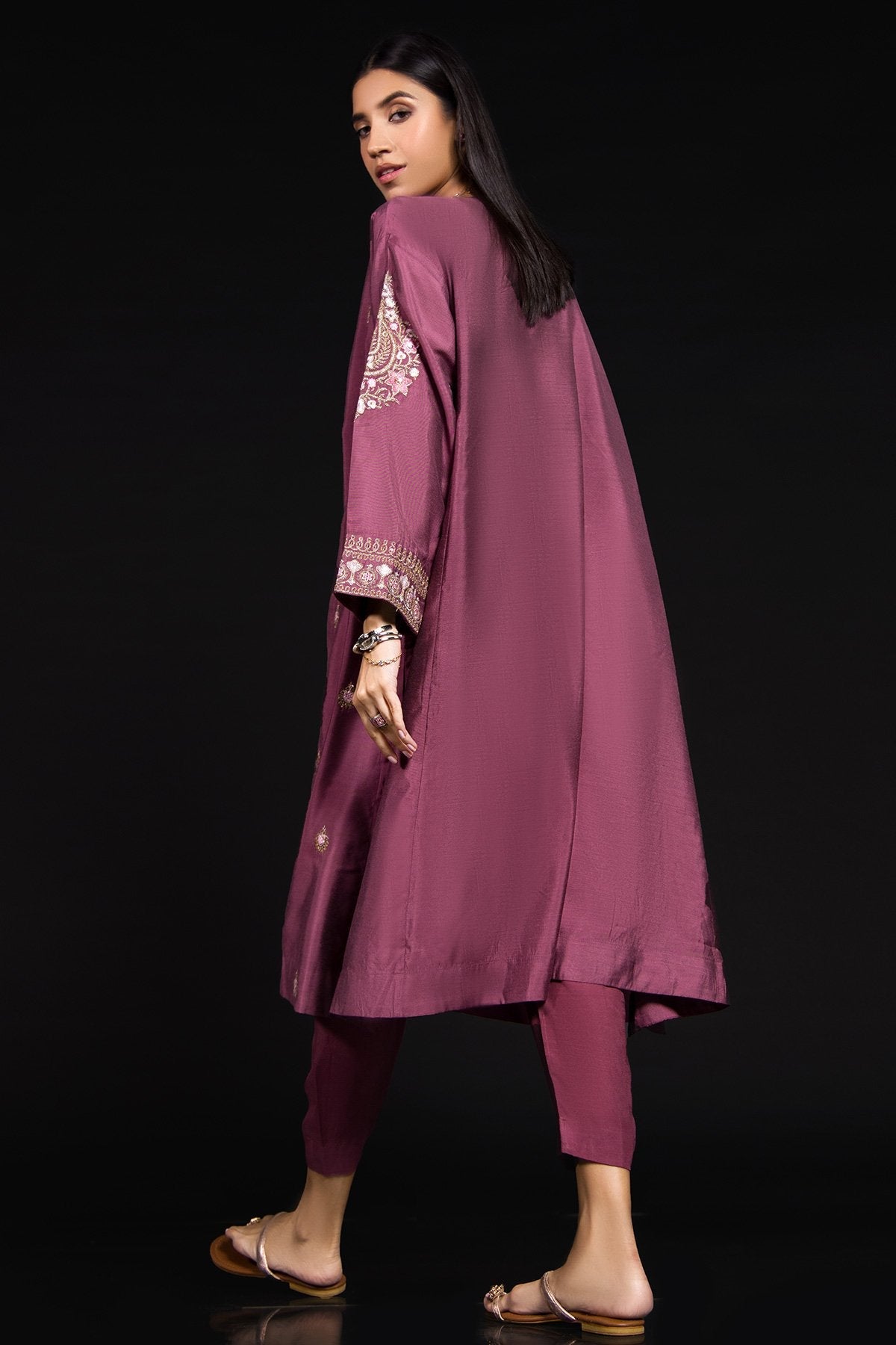 2 Pc Cotton Silk Outfit