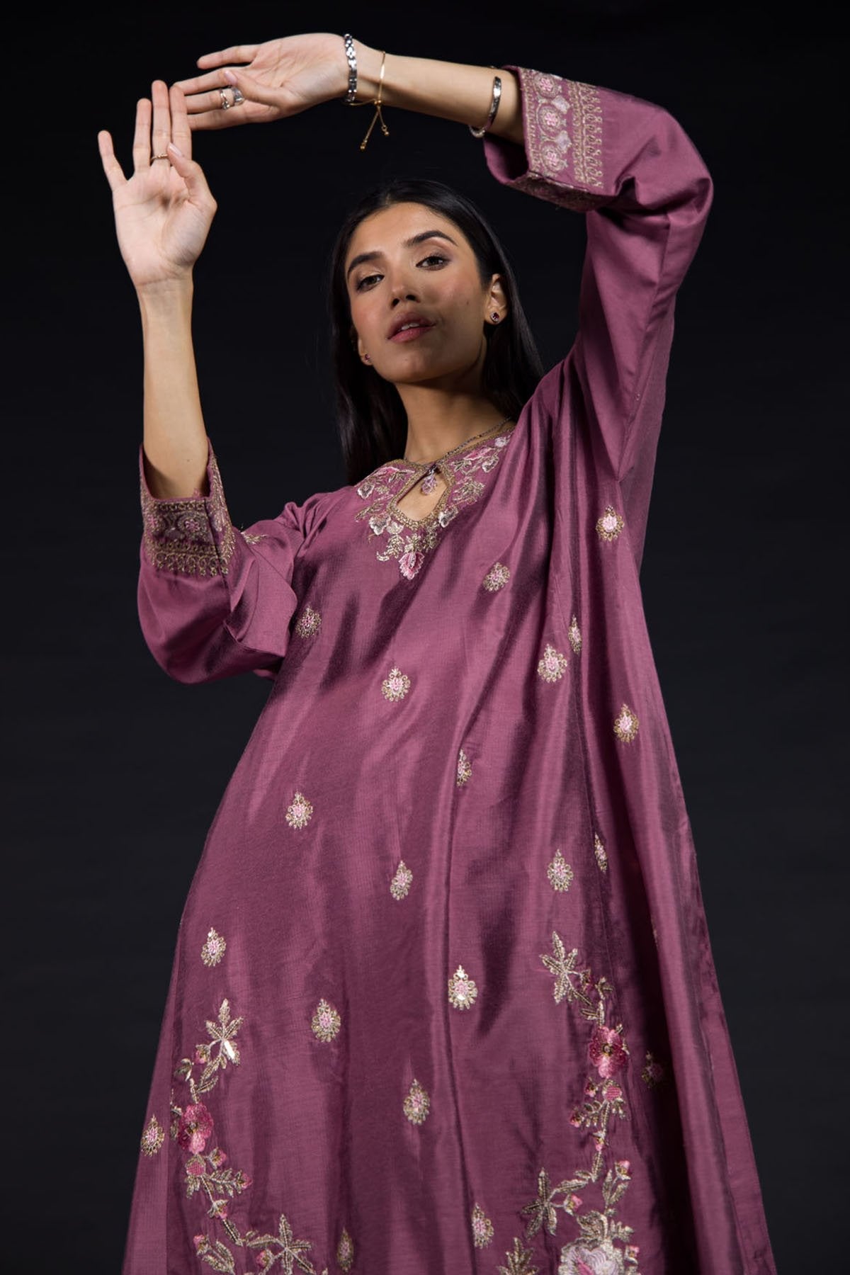 2 Pc Cotton Silk Outfit
