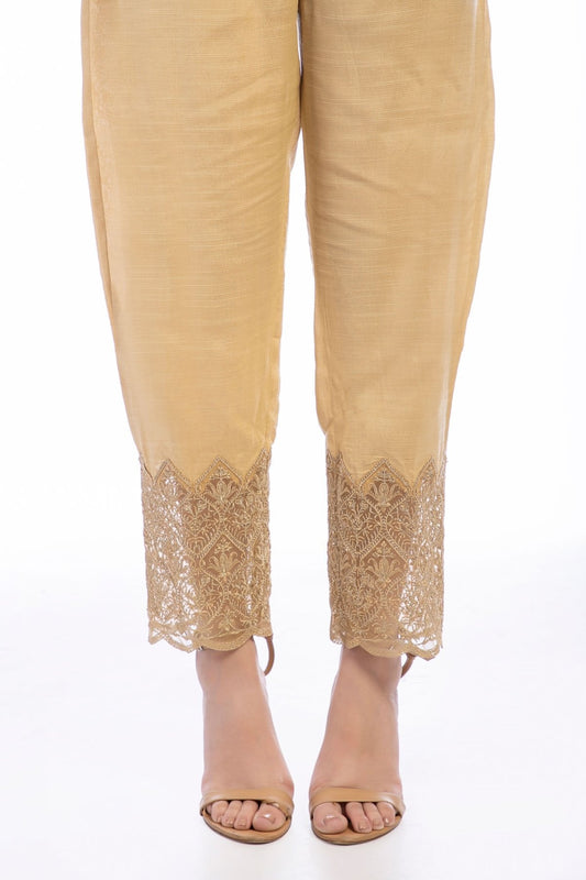 Raw Silk Trouser