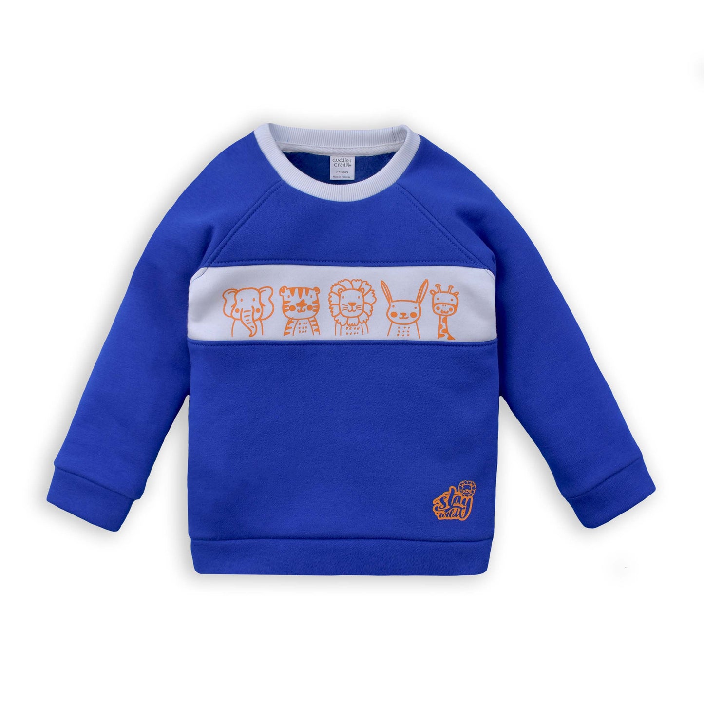 Cuddle & Cradle - Fleece Sweatshirt And Trouser Set (Stay Wild)