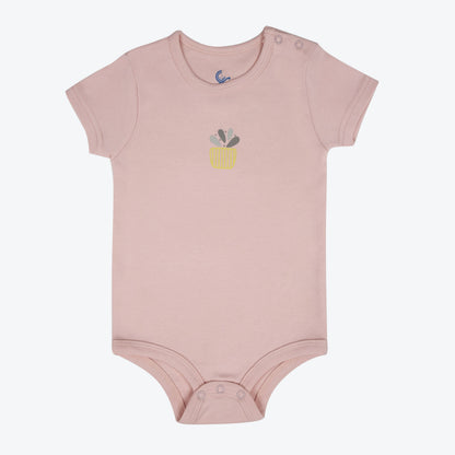 Cuddle & Cradle - Set of 5 baby bodysuits with beautiful flowers