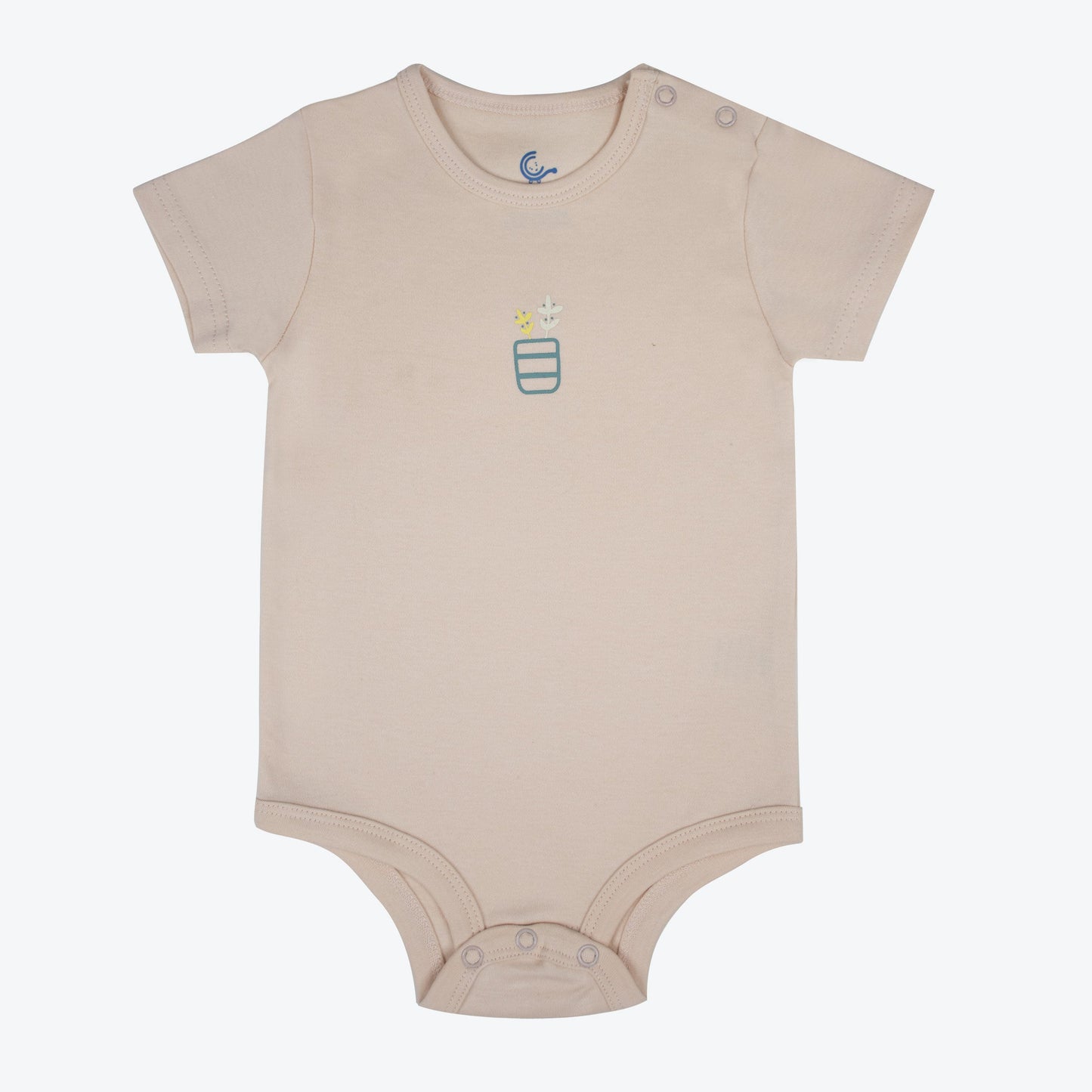 Cuddle & Cradle - Set of 5 baby bodysuits with beautiful flowers