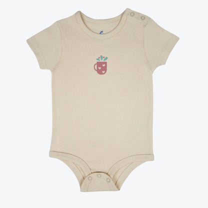 Cuddle & Cradle - Set of 5 baby bodysuits with beautiful flowers