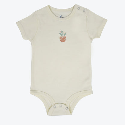 Cuddle & Cradle - Set of 5 baby bodysuits with beautiful flowers